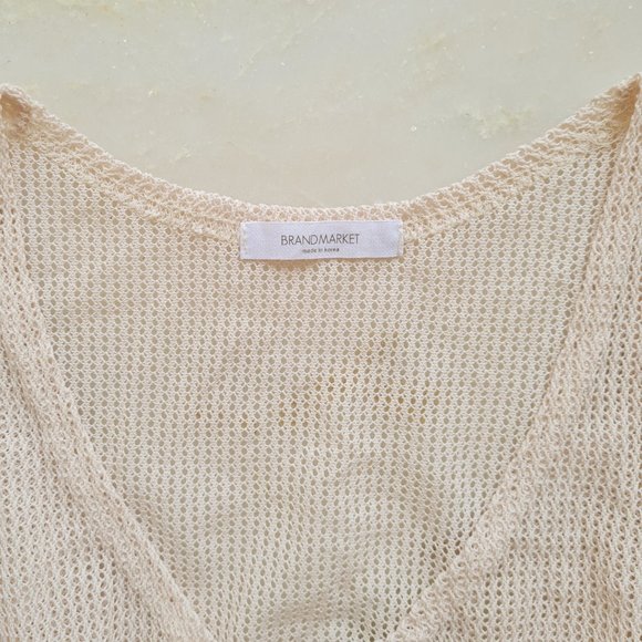 Size-M, Crochet cotton midi dress - Picture 4 of 4